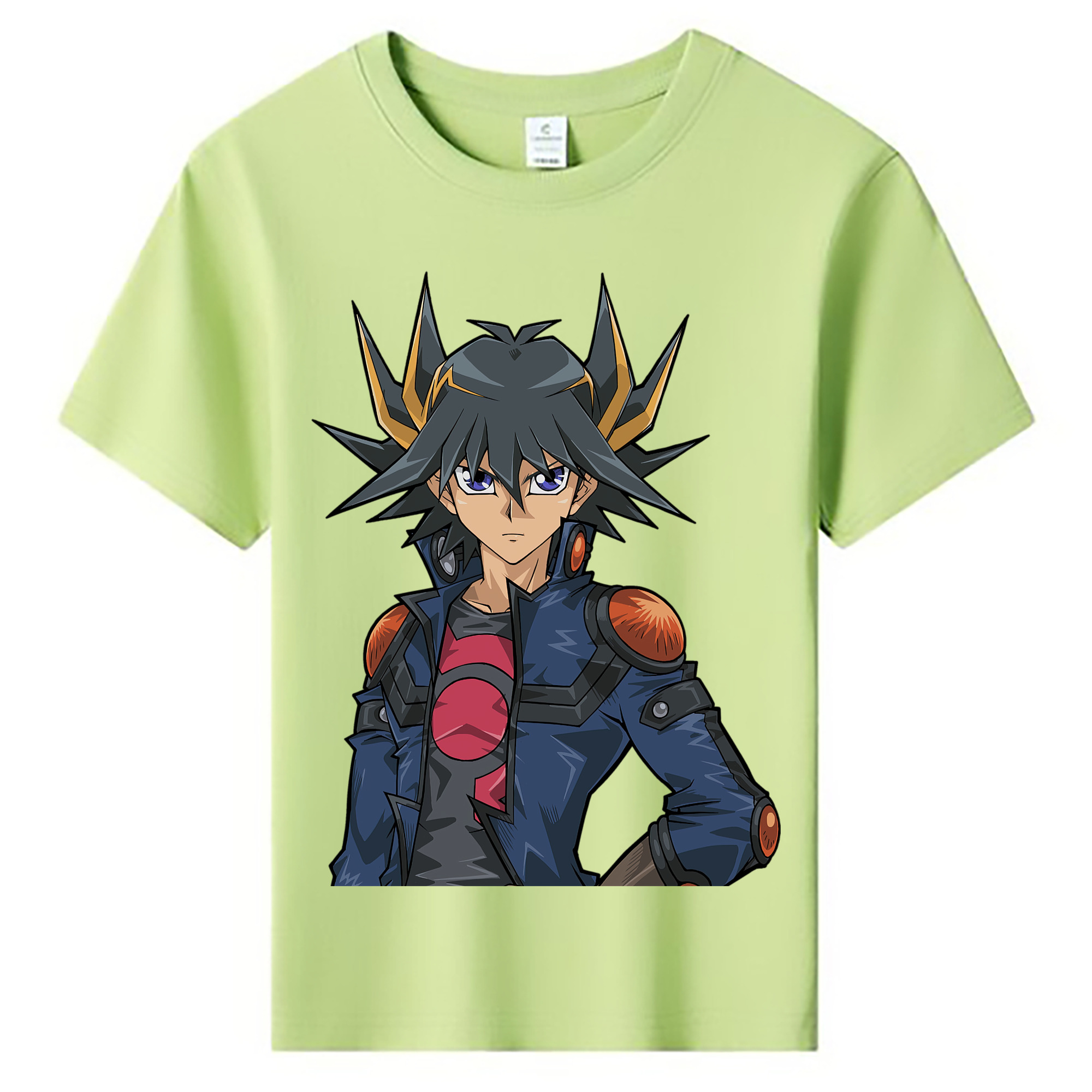 （画像用） 遊☆戯☆王 Yu-Gi-Oh! 綿100％キッズTシャツ（フロントプリント）
